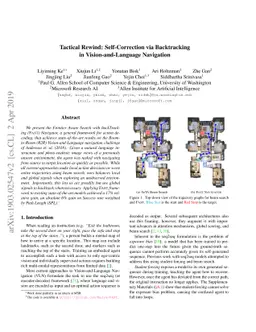 Tactical Rewind: Self-Correction via Backtracking in Vision-and-Language
  Navigation