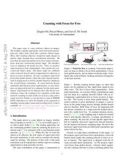 Counting with Focus for Free