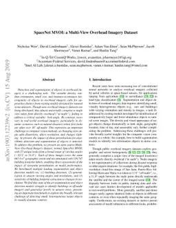 SpaceNet MVOI: a Multi-View Overhead Imagery Dataset