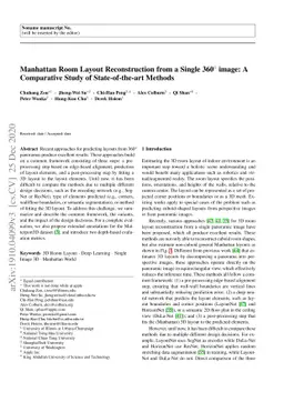 Manhattan Room Layout Reconstruction from a Single 360 image: A
  Comparative Study of State-of-the-art Methods