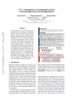 R4C: A Benchmark for Evaluating RC Systems to Get the Right Answer for
  the Right Reason