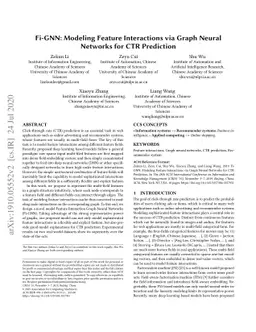 Fi-GNN: Modeling Feature Interactions via Graph Neural Networks for CTR
  Prediction