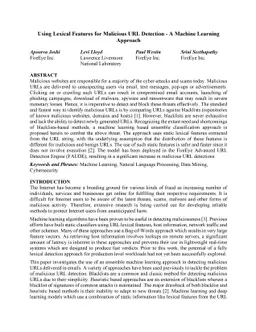 Using Lexical Features for Malicious URL Detection -- A Machine Learning
  Approach