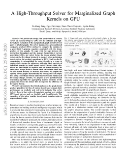 A High-Throughput Solver for Marginalized Graph Kernels on GPU