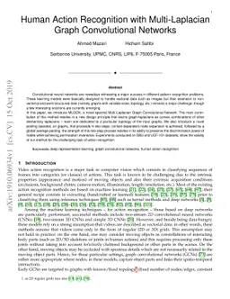 Human Action Recognition with Multi-Laplacian Graph Convolutional
  Networks