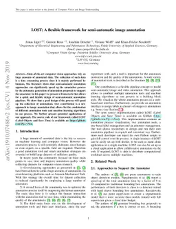 LOST: A flexible framework for semi-automatic image annotation