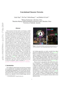 Convolutional Character Networks