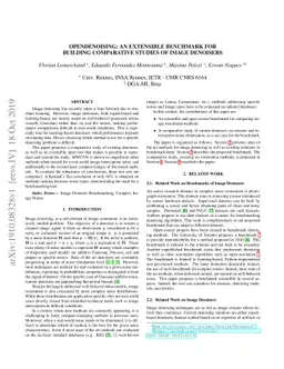 OpenDenoising: an Extensible Benchmark for Building Comparative Studies
  of Image Denoisers
