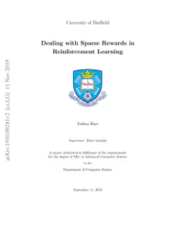Dealing with Sparse Rewards in Reinforcement Learning