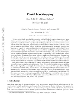 Causal bootstrapping