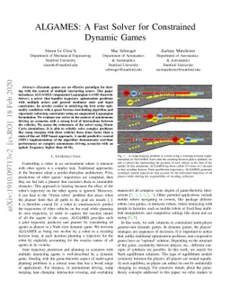 ALGAMES: A Fast Solver for Constrained Dynamic Games