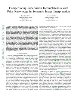 Compensating Supervision Incompleteness with Prior Knowledge in Semantic
  Image Interpretation