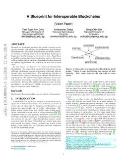 A Blueprint for Interoperable Blockchains