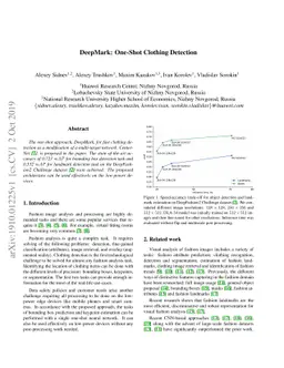 DeepMark: One-Shot Clothing Detection