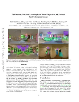 360-Indoor: Towards Learning Real-World Objects in 360° Indoor
  Equirectangular Images