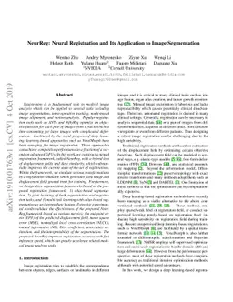 NeurReg: Neural Registration and Its Application to Image Segmentation