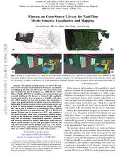 Kimera: an Open-Source Library for Real-Time Metric-Semantic
  Localization and Mapping