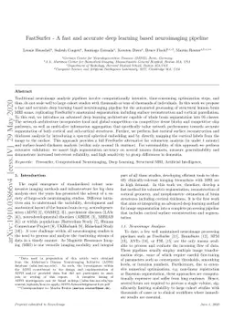 FastSurfer -- A fast and accurate deep learning based neuroimaging
  pipeline