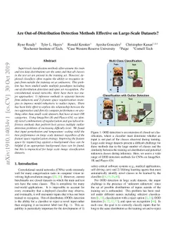 Are Out-of-Distribution Detection Methods Effective on Large-Scale
  Datasets?