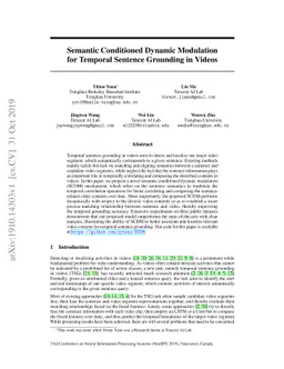 Semantic Conditioned Dynamic Modulation for Temporal Sentence Grounding
  in Videos