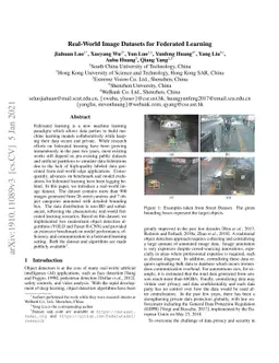 Real-World Image Datasets for Federated Learning