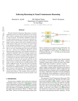 Enforcing Reasoning in Visual Commonsense Reasoning
