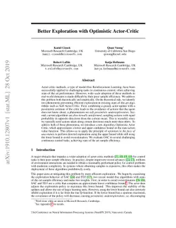 Better Exploration with Optimistic Actor-Critic