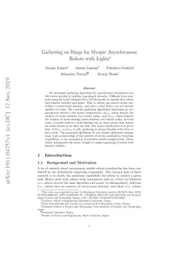 Gathering on Rings for Myopic Asynchronous Robots with Lights