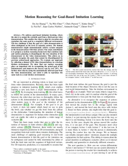 Motion Reasoning for Goal-Based Imitation Learning