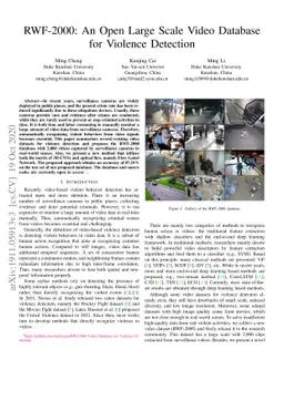 RWF-2000: An Open Large Scale Video Database for Violence Detection