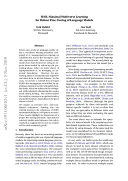 MML: Maximal Multiverse Learning for Robust Fine-Tuning of Language
  Models