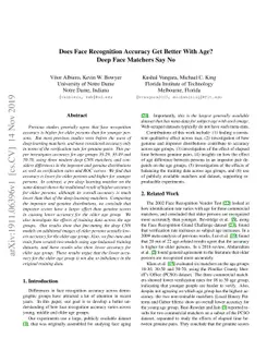 Does Face Recognition Accuracy Get Better With Age? Deep Face Matchers
  Say No