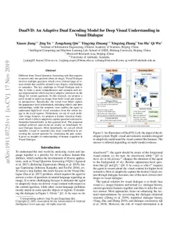 DualVD: An Adaptive Dual Encoding Model for Deep Visual Understanding in
  Visual Dialogue