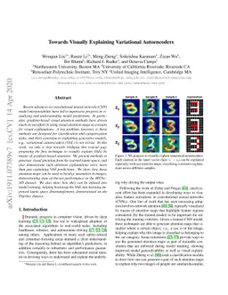 Towards Visually Explaining Variational Autoencoders