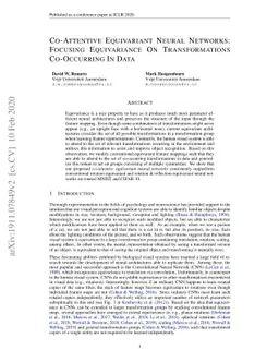 Co-Attentive Equivariant Neural Networks: Focusing Equivariance On
  Transformations Co-Occurring In Data