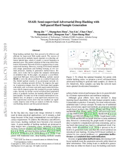 SSAH: Semi-supervised Adversarial Deep Hashing with Self-paced Hard
  Sample Generation