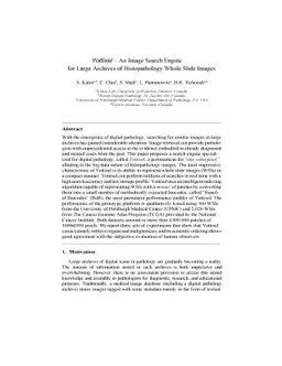 Yottixel -- An Image Search Engine for Large Archives of Histopathology
  Whole Slide Images