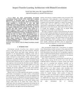 Inspect Transfer Learning Architecture with Dilated Convolution