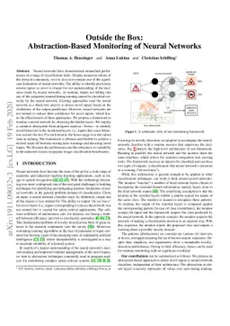 Outside the Box: Abstraction-Based Monitoring of Neural Networks