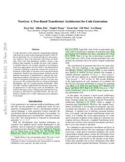 TreeGen: A Tree-Based Transformer Architecture for Code Generation
