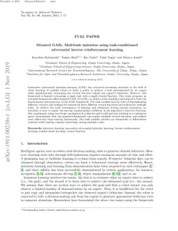 Situated GAIL: Multitask imitation using task-conditioned adversarial
  inverse reinforcement learning