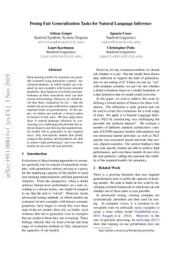 Posing Fair Generalization Tasks for Natural Language Inference