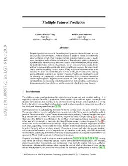 Multiple Futures Prediction