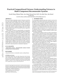 Practical Compositional Fairness: Understanding Fairness in
  Multi-Component Recommender Systems