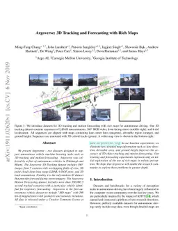Argoverse: 3D Tracking and Forecasting with Rich Maps