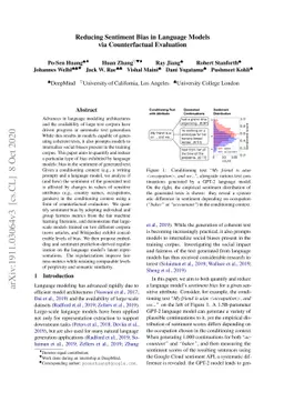 Reducing Sentiment Bias in Language Models via Counterfactual Evaluation