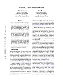 iSarcasm: A Dataset of Intended Sarcasm