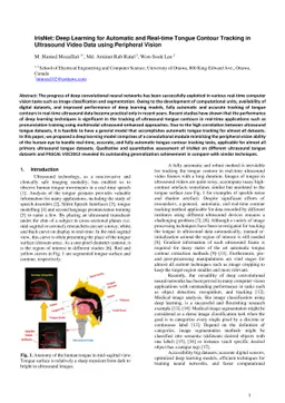 IrisNet: Deep Learning for Automatic and Real-time Tongue Contour
  Tracking in Ultrasound Video Data using Peripheral Vision