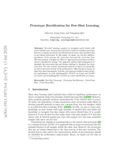 Prototype Rectification for Few-Shot Learning