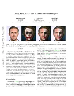 Image2StyleGAN++: How to Edit the Embedded Images?